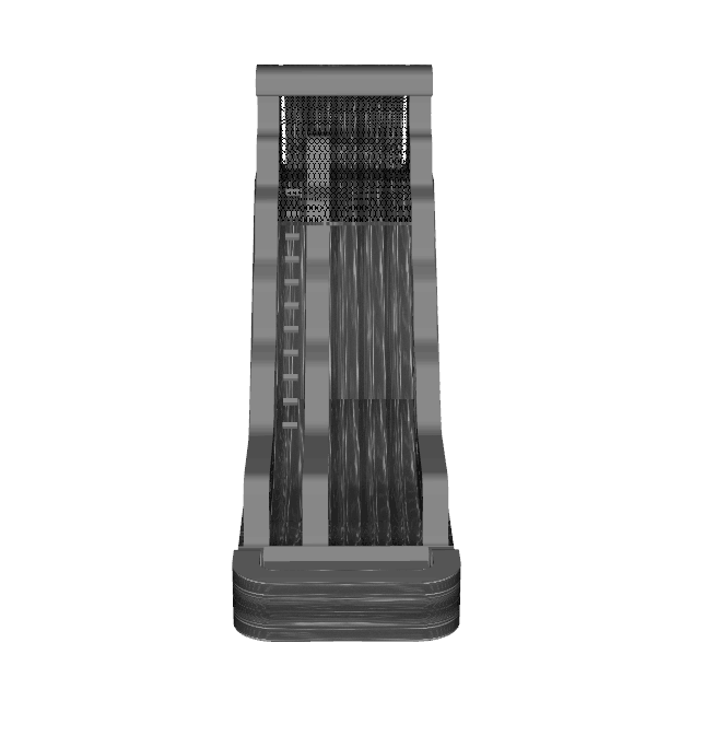 22' Tsunami Grey Marble Water Slide with Wings Removable Pool, Grey Marble Slide Sheet, Grey Pool Liner