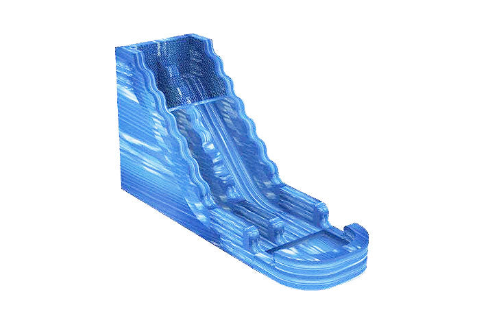 16' Water Slide - Blue Marble  Sewn Pool