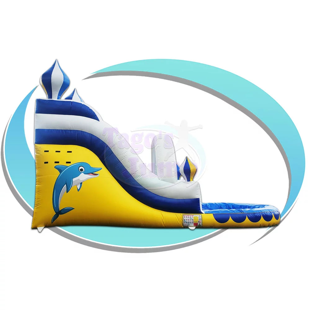 WS-178 / 18 Ft / Single Line Water Slide