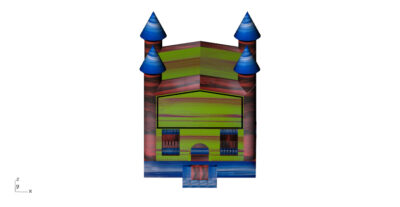 Module - Castle - Red/Blue/Orange Marble