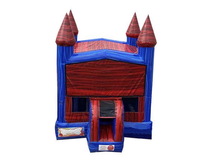 Patriot Red/Blue Castle with Basketball Hoop