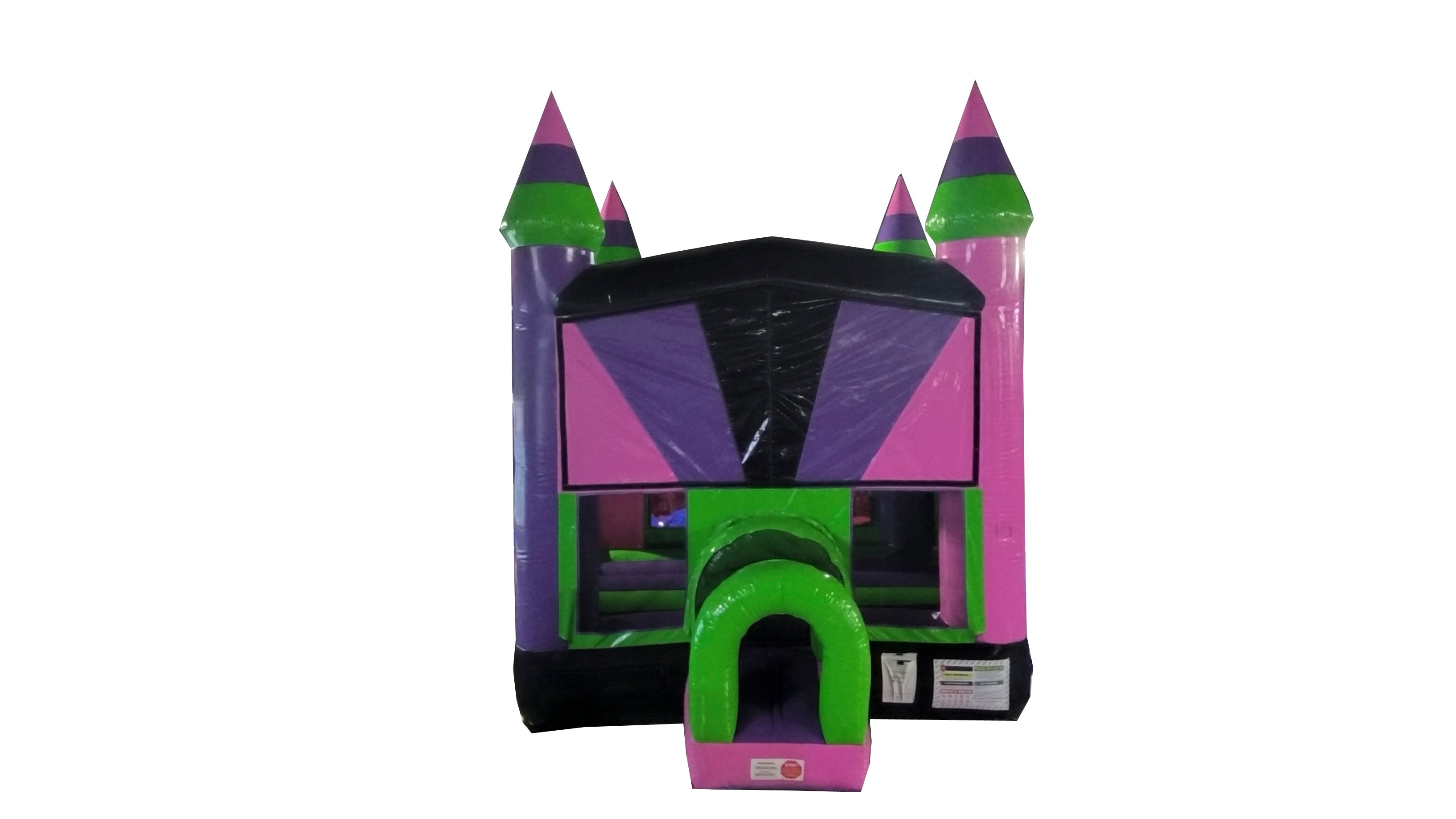 Castle - Green/Pink/Purple/Black