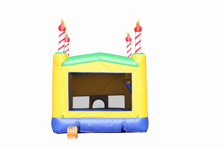 3D Yellow Birthday Cake