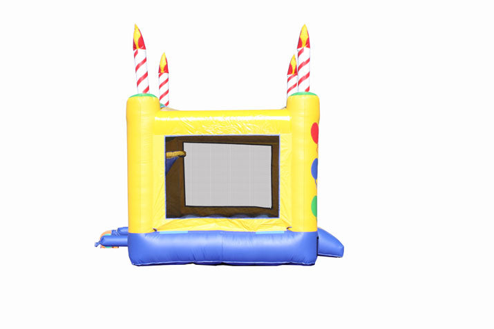 3D Yellow Birthday Cake