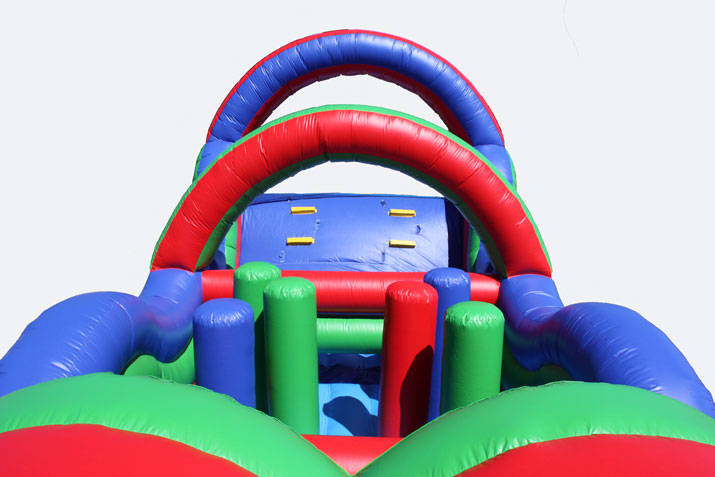 2 Piece Obstacle Course 42' - Wet/Dry Slide