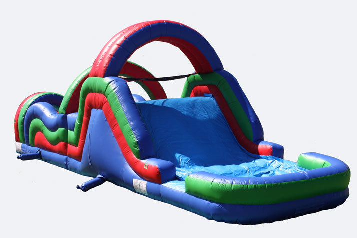 2 Piece Obstacle Course 42' - Wet/Dry Slide