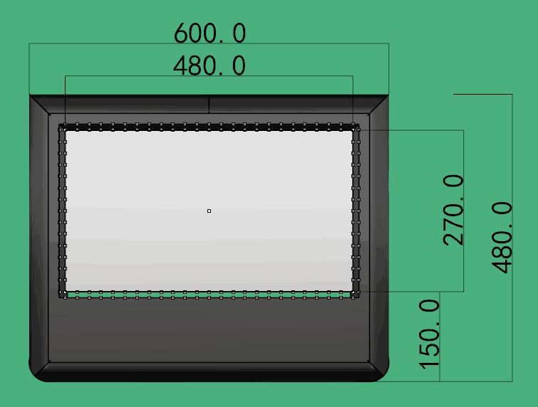 Movie Screen - Sewn