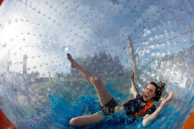 Zorb Ball - Red, Blue, Green