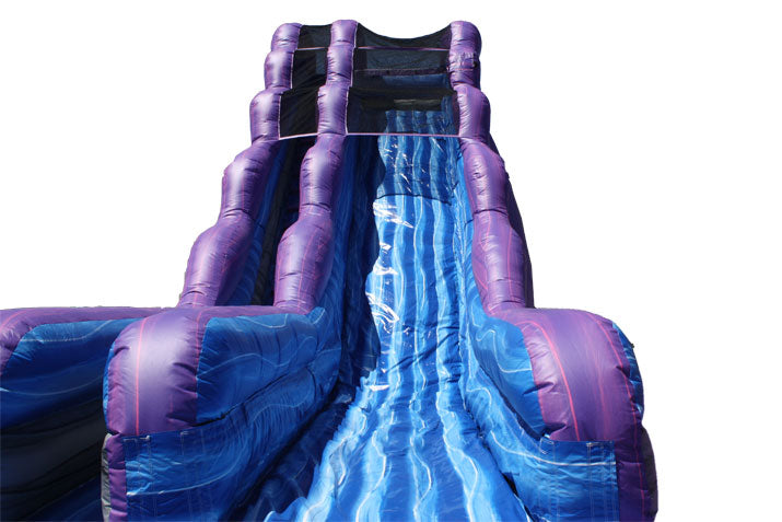 22' Purple Crush with Mini Slip and Slide Removable Pool