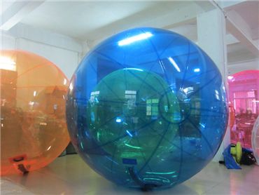PVC Water Ball HALF Color