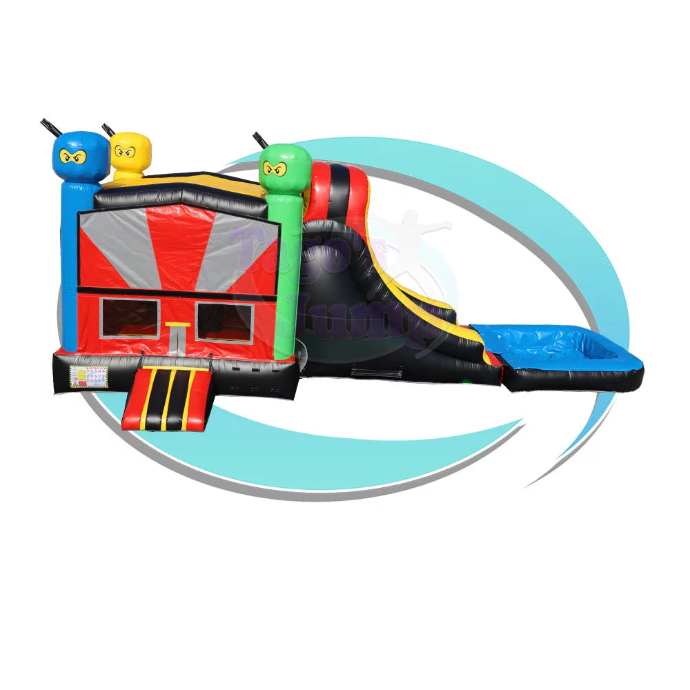 CWS-207 Ninja Inflatable Combo