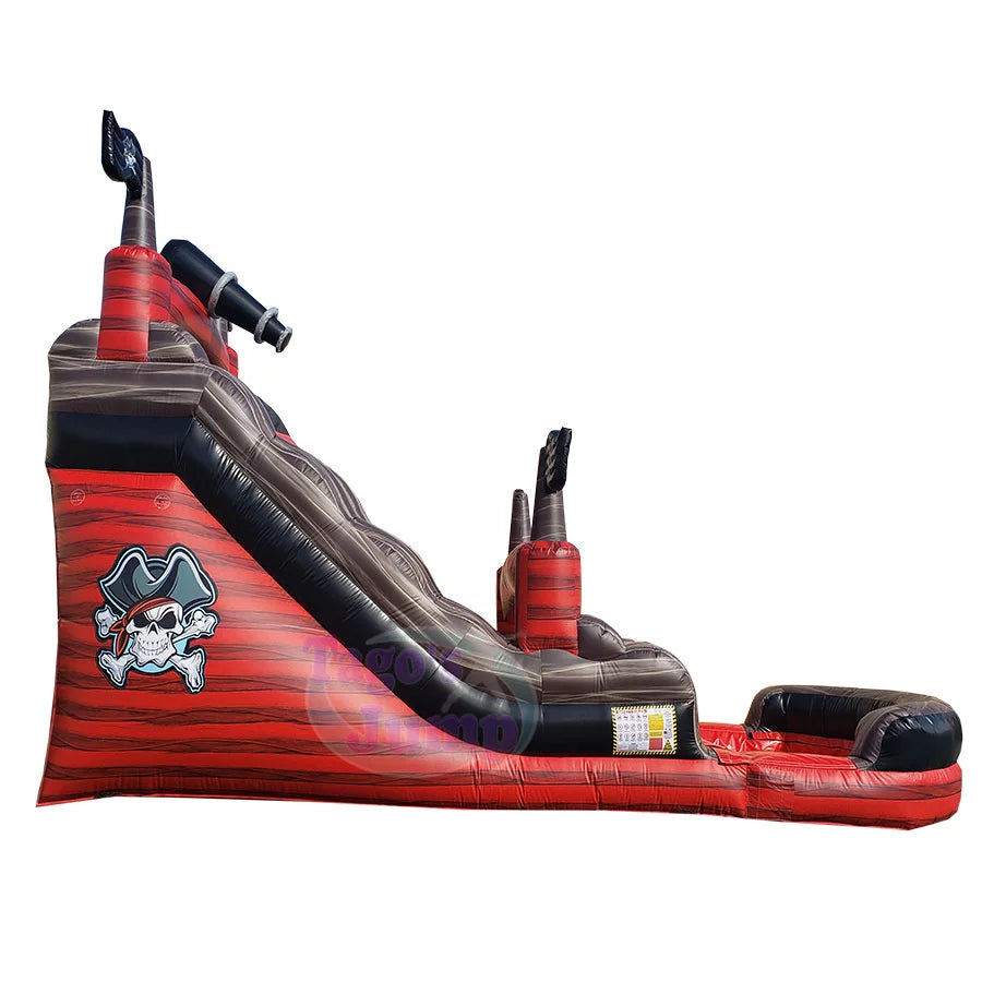 WS-054 / 17 Ft / Pirate Ship Water Slide