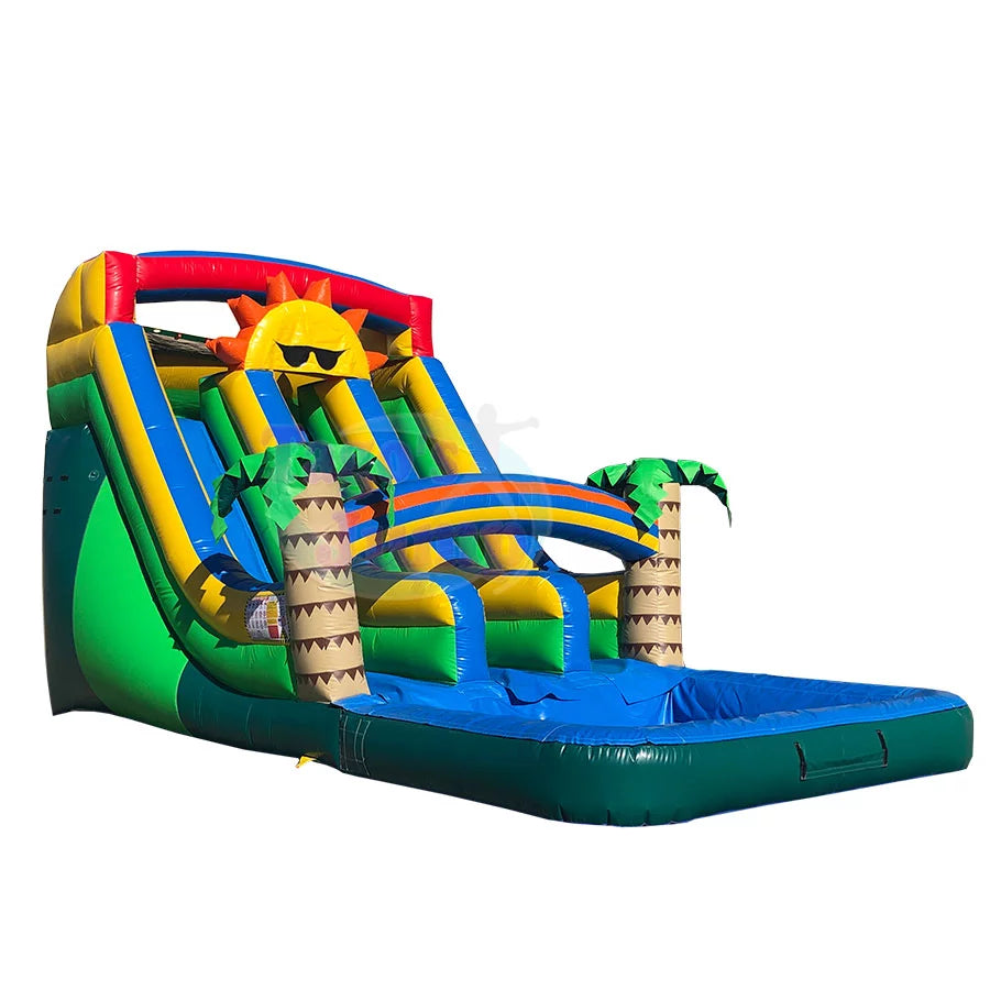 WS-056D / 18 Ft / Double Line Water Slide